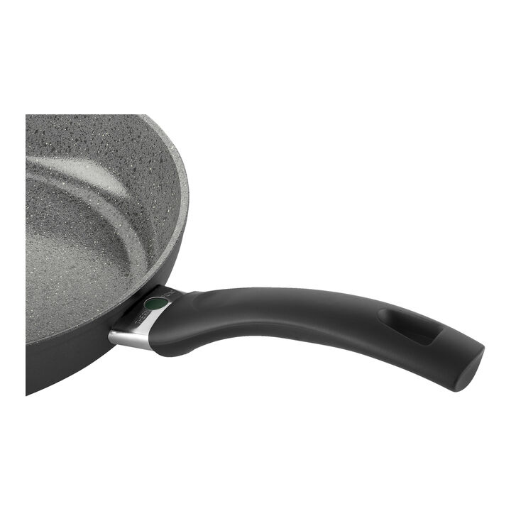Bari, Stegepandesæt Keramisk Non-Stick Belægning, 3-dele/ 20/24/28 cm, Stengrå, Aluminium, large 3