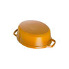 La Cocotte, Cocotte 29 cm / 4,25 l, Oval, Sennep, St&oslash;bejern, small 2