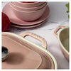 Stoneware, 4-pc, Macaron Mixed Baking Dish Set, light pink, small 15