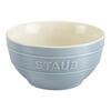 Ceramique, 12 cm / 6-pcs ceramic Bowl set macaron mixed colours, small 6