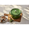 Cast Iron, 5.5 qt, Round, Cocotte, Pistachio, small 8