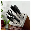Four Star, 8-pc, Self-Sharpening Knife Block Set, brown, small 11