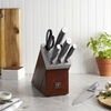 Graphite, 7-pcs, Knife block set, brown, small 2