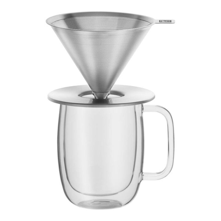 Coffee, Pour over coffee dripper set, 2 Piece, large 1