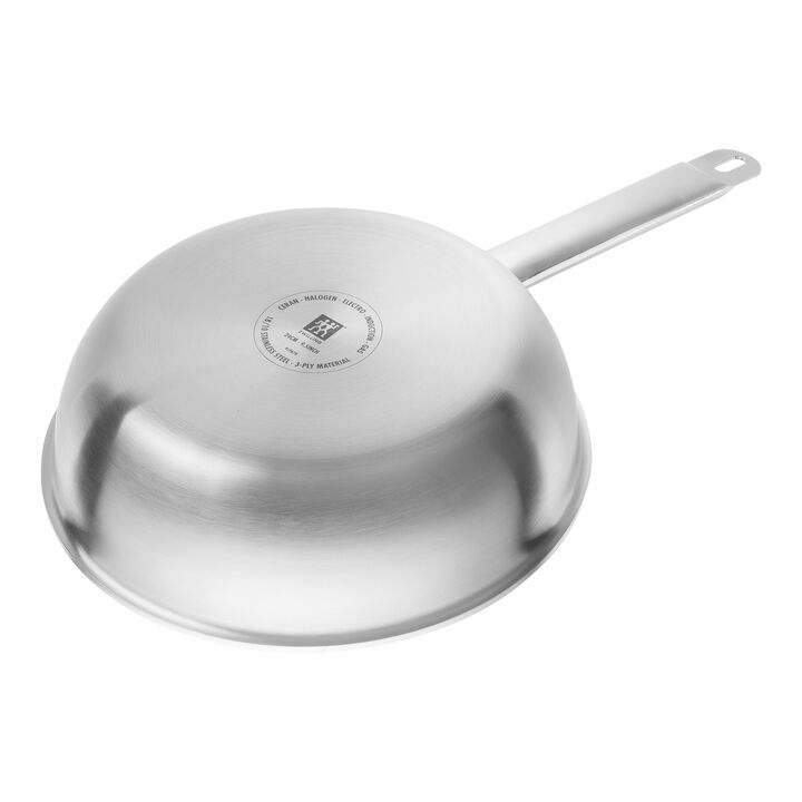 Pro, Stegepande 24 cm, 18/10 rustfrit stål, Sølv, large 3