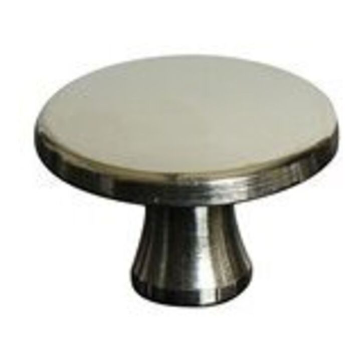 Cast Iron - Accessories, Medium Nickel Knob, large 1