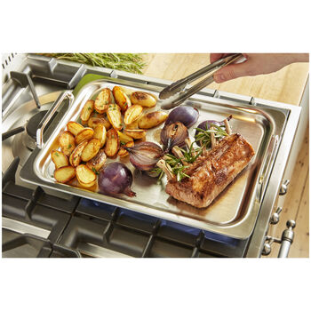 Plancha Izgara Tava | 18/10 Paslanmaz &Ccedil;elik | 39 cm,,large 3