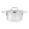 Silver 7, Kookpan met dubbelwandig deksel 22 cm / 4 l, small 1