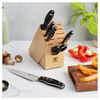 Signature, 7-pc, Knife block set, natural, small 14