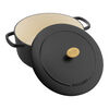 Bellamonte, Cocotte 26 cm, Rond(e), Noir mat, Fonte, small 3