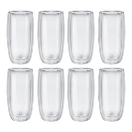 8 Piece, Beverage Glass Set - Value Pack, transparent