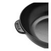 Pans, 26 cm / 10 inch cast iron DAILY PAN WITH GLASS LID, black, small 2