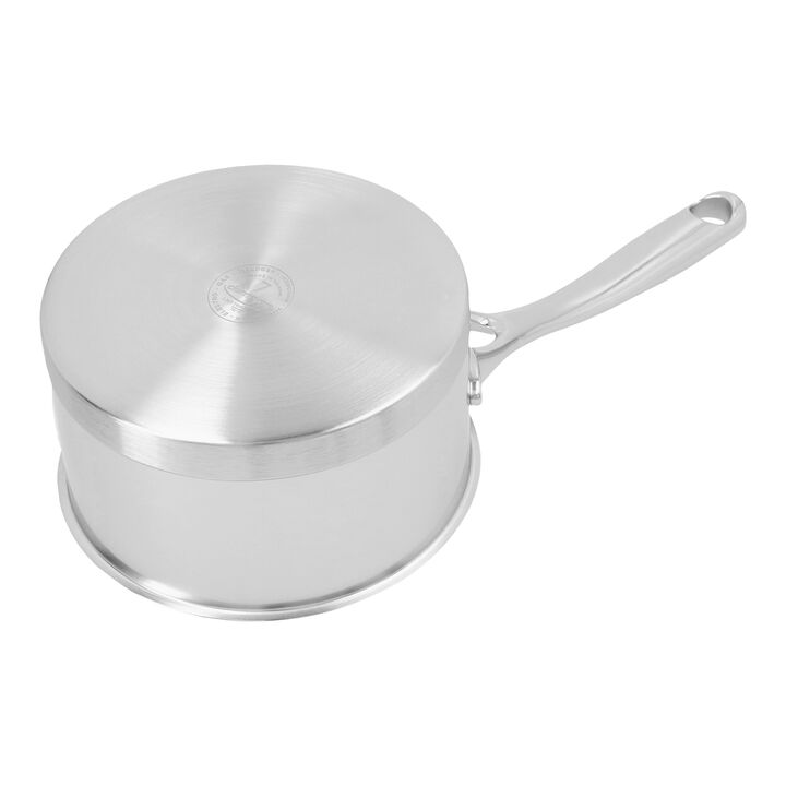 Atlantis 7, Stieltopf mit Deckel 14 cm, 18/10 Edelstahl, Silber, large 4