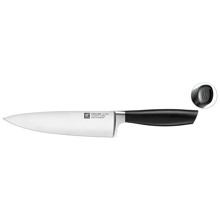 All * Star, 8-inch, Chef's Knife, Black Matte, large 1
