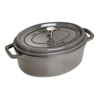 D&ouml;k&uuml;m Tencere | Grafit Gri | 27 cm | 3,25 l | oval,,large 1