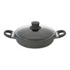 Murano, Tegame con coperchio in vetro - 28 cm, alluminio, Granitium Extreme, small 1