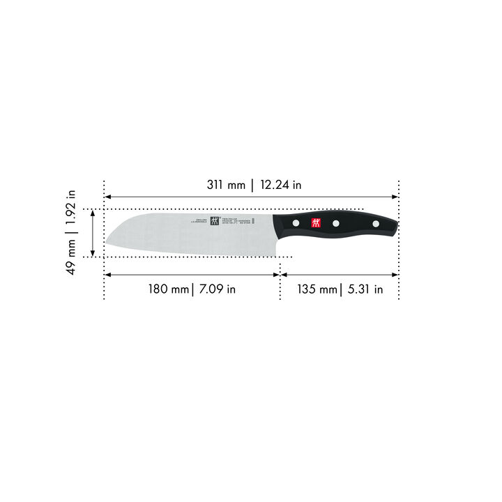 TWIN Pollux, 18 cm Santoku, large 2