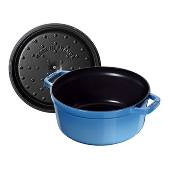 D&ouml;k&uuml;m Tencere | Buz Mavisi | 24 cm | 3,7 l | yuvarlak,,large 5