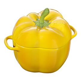 Cocotte 11 cm, Amarillo, Cerámica