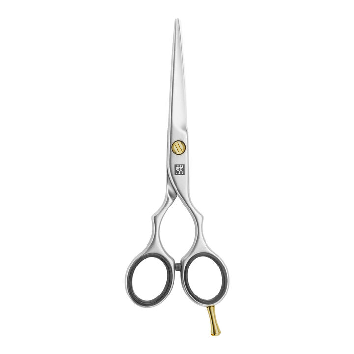 PREMIUM, 6-inch  Hair Scissors - Matt Stainless Steel, large 1