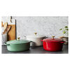 Bellamonte, Cocotte rotonda - 26 cm, rosso, small 13