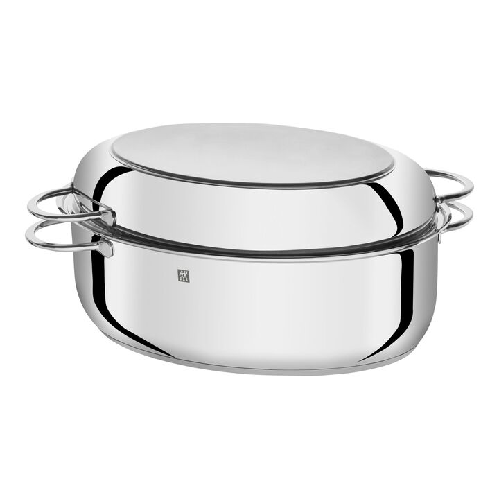 Plus, 41 cm 18/10 Stainless Steel Roaster, large 1
