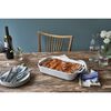Stoneware, 13-x 9.5-inch, Rectangular, Baking Dish, White, small 3