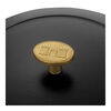Bellamonte, Cocotte rotonda - 24 cm, nero, small 5