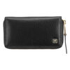 PREMIUM, 3-pcs Calf leather  Manicure Case black, small 2