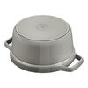 Cast Iron - Round Cocottes, 13.25 qt, Round, Cocotte, Graphite Grey - Visual Imperfections, small 5