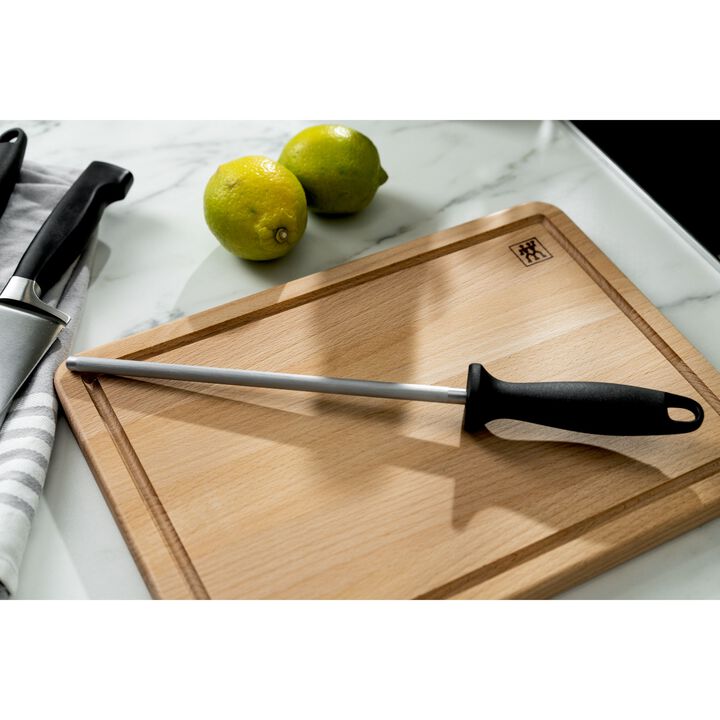 シャープニングスチール 23 cm, クロームメッキ加工, large 2