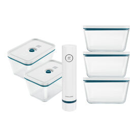 Meal prep bundel, 6-delig / L, glas, La-Mer
