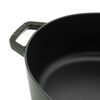 Cast Iron, 6.25 qt, Wide Oval Dutch Oven, basil - Factory Second, small 5