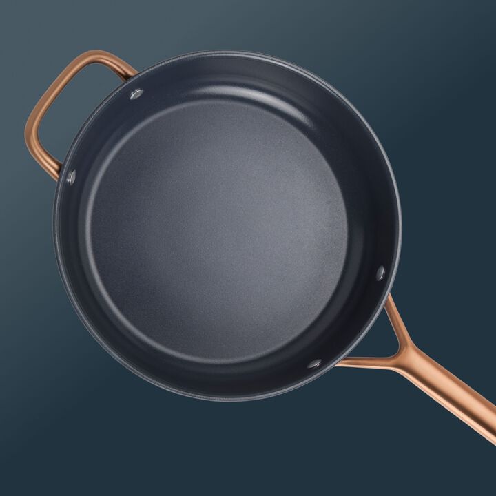 Milano, Caçarola baixa para saltear com tampa de vidro 28 cm, Alumínio, large 3