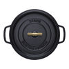 La Cocotte, Cocotte Buster+Punch 28 cm, Rond(e), Noir mat, Fonte, small 3