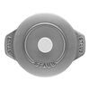 La Cocotte, 12 cm round Cast iron Rice Cocotte graphite-grey, small 3
