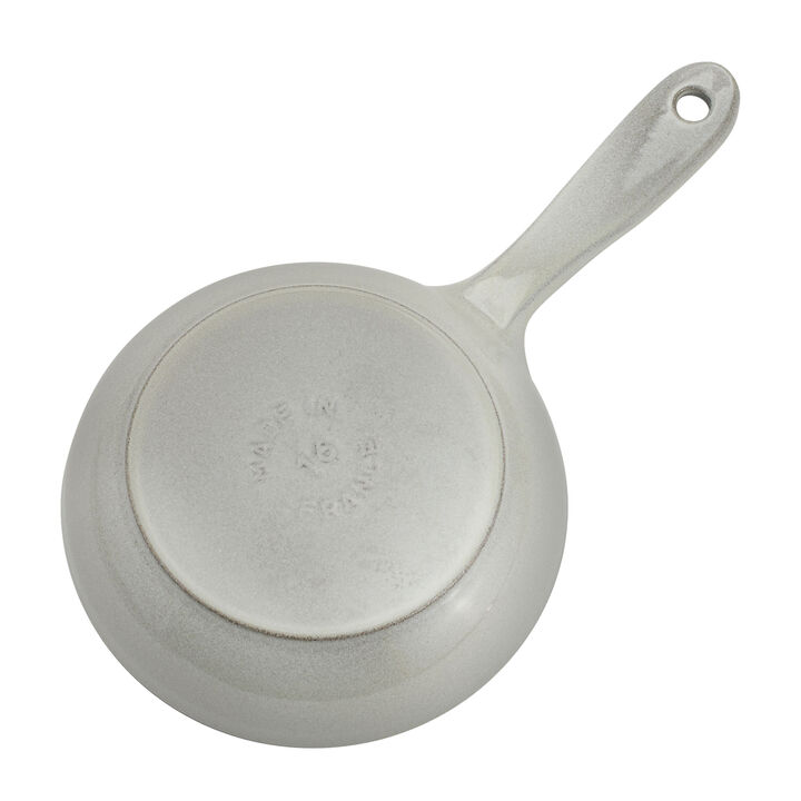 Cast Iron, 6.5-inch, Petite Frying Pan, White Truffle, large 4