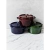 Cast Iron - Round Cocottes, 2.75 qt, Round, Cocotte, Grenadine - Visual Imperfections, small 10