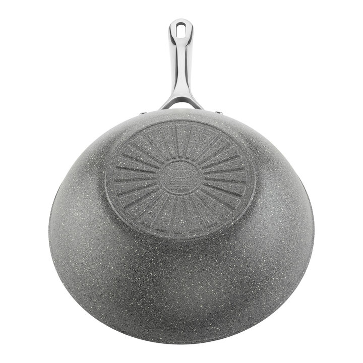 Salina, Wok, 30 cm, Aluminium, Titanverstärkte keramische Antihaftbeschichtung, large 4
