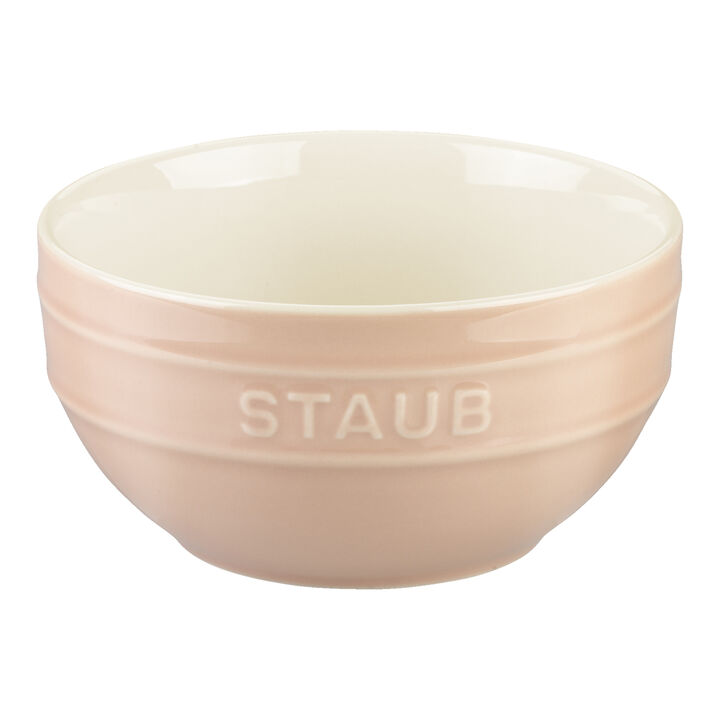 Ceramique, 14 cm / 6 Piece ceramic Macaron large bowl set, mixed Colours, large 2