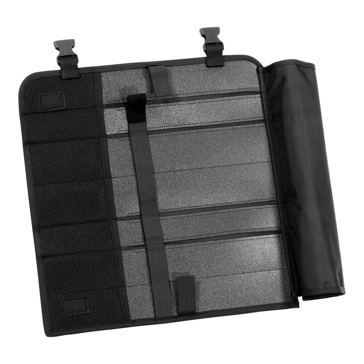 Accessoires, 7, Étui à couteaux, Noir mat, large 2