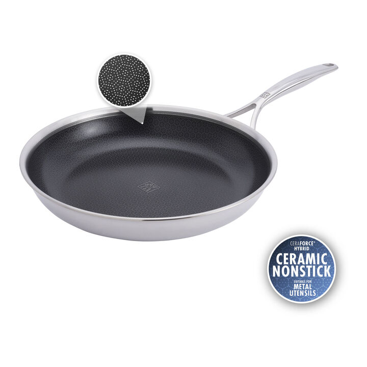 Peak, 12-inch, Ceramic Hybrid Frying Pan, large 1