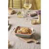 Ceramique, 2,4 l ceramic rectangular baking dish, eucalyptus, small 3