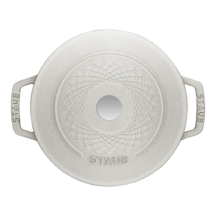 La Cocotte, Cocotte twister 24 cm, Rond(e), Truffe blanche, Fonte, large 4