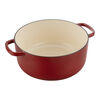 Bellamonte, Cocotte rotonda - 26 cm, rosso, small 3
