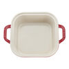 Stoneware, 4-pc, Mixed Baking Dish Set, cherry, small 4