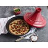 Specialities, 28 cm Cast iron Tajine cherry, small 6