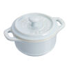 Ceramique, 6 Piece ceramic Cocotte set macaron, mixed Colours, small 19