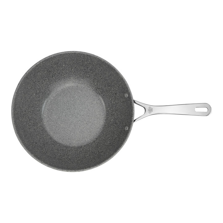 Salina, Wok, 30 cm, Aluminium, Titanverstärkte keramische Antihaftbeschichtung, large 3