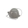 Cast Iron, 1 qt, Round, Tea Kettle, Graphite Grey, small 3